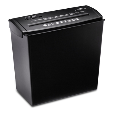 OFFICE Desktop Shredder for Home, Bonsaii 6 Leaf Cross Cut Paper Shredder for Small Home Office Use